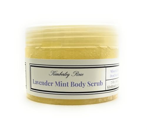 Exfoliating Sugar Scrubs for Body, Face and Feet, with Essential Oils and Vitamin E (Lavender Mint Dead Sea Salt Scrub) Mineral Rich Natural Scrubs, bikini area - Image 6