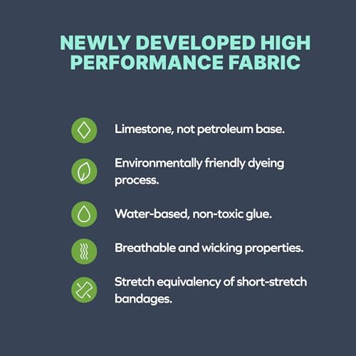 SiennaWrap Compression Leg Wrap - Designed by a Lymphedema & Lipedema Therapist - Made in USA - Includes Free Hybrid Compression Liner (Seamless Design) - Image 5