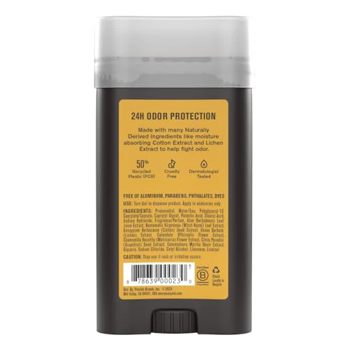 Every Man Jack Amber + Sandalwood Men’s Deodorant - Stay Fresh with Aluminum Free Deodorant For all Skin Types - Odor Crushing, Long Lasting, with Naturally Derived Ingredients - 3oz (4 Pack) - Image 9