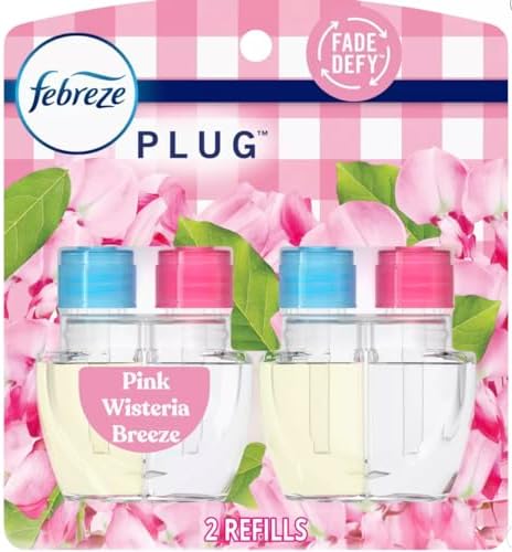 febreze pink wisteria plugin oil 1.75 fl ounce