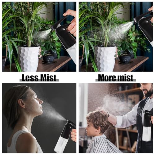Pimoys 3 PCS Root Comb Applicator Bottle and Continuous Hair Spray Bottle, Hair Oil Applicator Hair Water Mister Oiling Applicator for Dye Hairstyling - Image 4