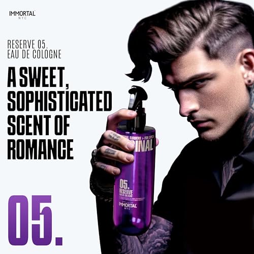 Immortal NYC Reserve 05, After Shave Spray Premier Men's Cologne, 17 oz - Exclusive Barbers - Softens Skin - Refreshes/disinfects and Relieves Face and Skin - Moisturizing Formula After Shaving - Image 2