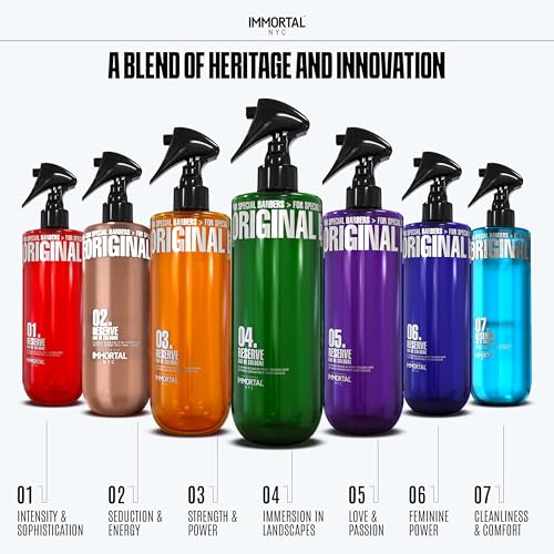 Immortal NYC Reserve 05, After Shave Spray Premier Men's Cologne, 17 oz - Exclusive Barbers - Softens Skin - Refreshes/disinfects and Relieves Face and Skin - Moisturizing Formula After Shaving - Image 6