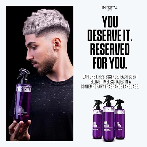 Immortal NYC Reserve 05, After Shave Spray Premier Men's Cologne, 17 oz - Exclusive Barbers - Softens Skin - Refreshes/disinfects and Relieves Face and Skin - Moisturizing Formula After Shaving - Image 7