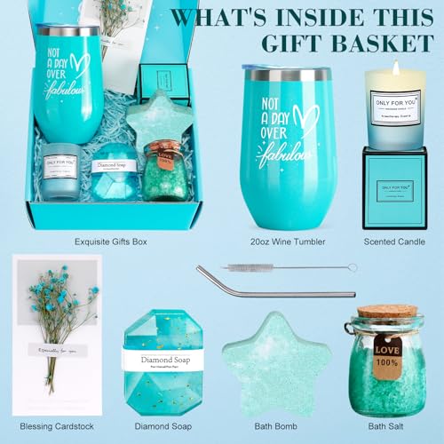 Gifts for Women, Unique Gift for Women, Mom, Girlfriend, Best friend, Sister, Wife, Teacher, Nurse, Her - Birthday, Christmas, Valentine's Day, Mothers Day Gifts - Spa Gift Basket Set - Image 7