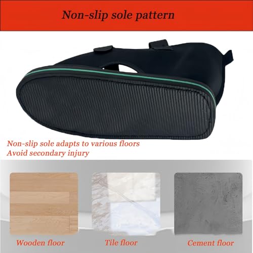 Adjustable plaster shoes postoperative shoes, medical walking shoes with Magic sticker, suitable for foot sprains, ankle fractures, toes, suitable for left and right feet(XL) - Image 5