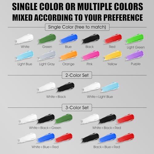 Black and White Face Paint Halloween Makeup Kit Professional, White Foundation Makeup Eye Black Stick, Black White Face Makeup for Halloween Zombie Clown Vampire Skeleton Skull Joker Makeup - Image 5