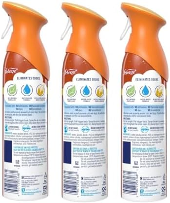Febreze Air Effects Limited Edition Odor-Fighting Air Freshener, Pumpkin Patch, 8.8 OZ - pack of 3 (Pumpkin Patch), Orange - Image 2