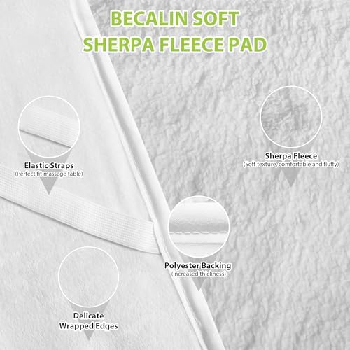 Massage Table Warmer Heating Pad Professional SPA Massage Bed Warmer with Timer, 9 Heat Settings, Overheat Protection for Massage Bed & Spa, Thickened & Soft Fleece, 30" x 71" - Image 5