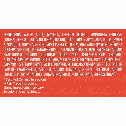 SheaMoisture Curl Stretch Multi-tasking Volume Cream Kalahari Melon Oil and a Tropical Vacation Scent With Hydrating Hyaluronic Serum, Defines Type 4 Curls For Days 11 Fl Oz - Image 7