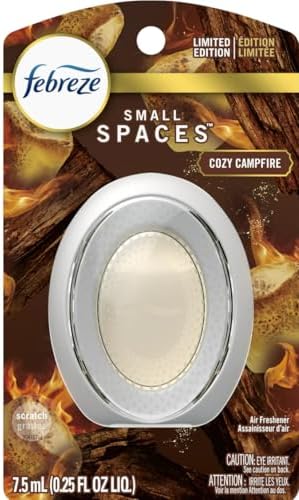 Febreze Odor-Fighting Fade Defy Plug Air Freshener - Cozy Campfire - 1.74 fl oz/2pk + Small Spaces Cozy Campfire (1 Count) - Image 3
