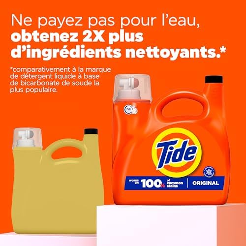 Tide Liquid Laundry Detergent, Original Scent, 105 fl oz, 80 Loads - Image 3
