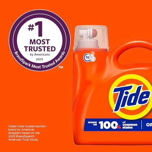 Tide Liquid Laundry Detergent, Original Scent, 105 fl oz, 80 Loads - Image 5