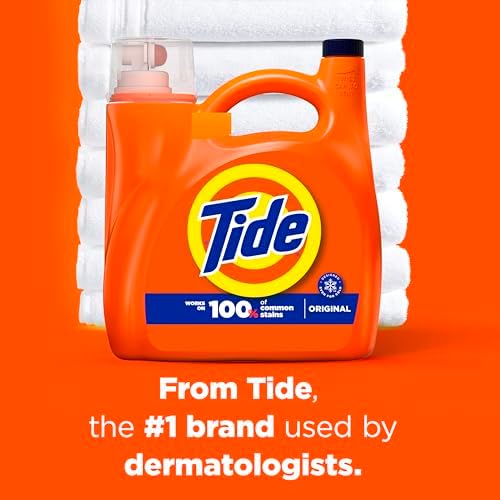 Tide Liquid Laundry Detergent, Original Scent, 105 fl oz, 80 Loads - Image 7