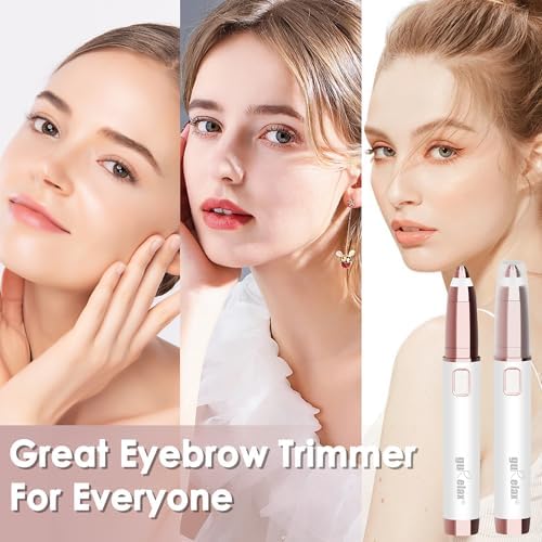 Electric Eyebrow Razor for Women,Eyebrow Hair Remover, Painless Eye Brow Trimmer Shaper with LED Light, USB Rechargeable, Eye Brow and Face Epilator as Stockings Stuffers - Image 7
