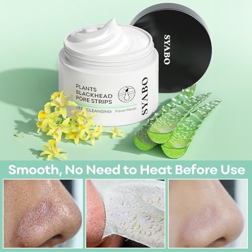 Blackhead Remover, Nose Pore Strips for Blackheads, Black Head Remover Peel Off Mask for Face with 100pcs Strips, Puntos Negros Remover, 50g - Image 3