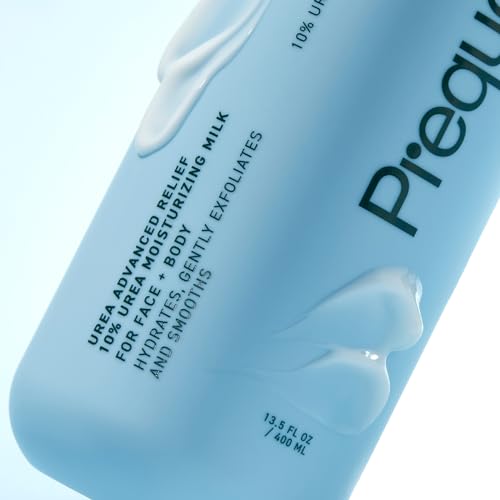 Prequel Skin - Urea Advanced Relief Moisturizing Milk - 2 Pack - Face and Body Moisturizer - Unscented - 13.5 Fl Oz - Image 5