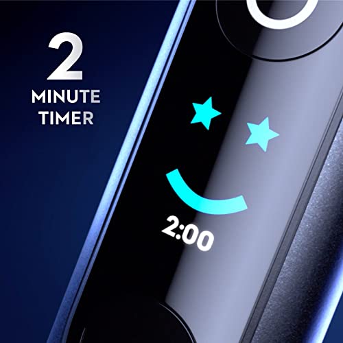 Oral-B iO Deep Clean + Protect Rechargeable Electric Toothbrush, Black with a iO Series 7 Toothbrush, 2 Replacement Brush Heads, and a Charging Travel Case - Image 4