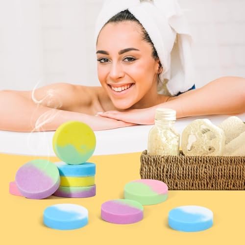 48pcs Aromatherapy Shower Steamers - Relaxation Birthday Christmas Valentine's Day Gift Set for Women and Men, Shower Bombs Tablets for Stress Relief and Self Care, Luxury Home Spa - Image 4