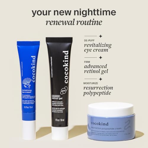 Cocokind Advanced Retinol Gel 0.5%, Improve the Appearance of Fine Lines and Uneven Texture without Irritation, Aloe and Cica to Prevent Dryness, 1 fl oz - Image 5