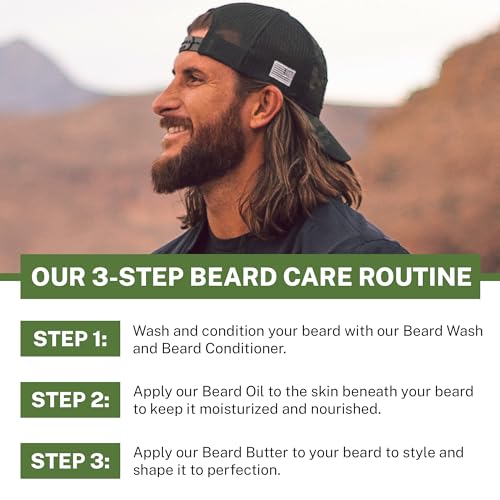 Live Bearded Beard Wash, 8 fl oz - Water-Based Face Cleanser with All-Natural Ingredients for a Gentle, Deep Clean - Made in the USA | Tombstone Scent - Sweet Tobacco, Cedar - Image 6
