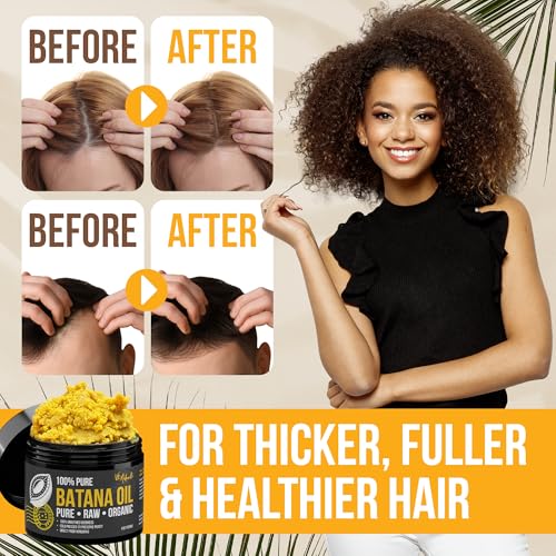 100% Pure Batana Oil from Honduras - Organic Raw Unrefined Hair Growth Oil - Natural Moisturizer for Skin and Hair - Cold Pressed Traditional Honduran Palm Nut Oil - Image 3