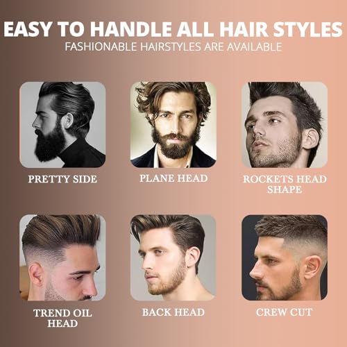Hair Styling Clay for Men Firm Hold - Matte Finish Hair Clay Hair Paste Water Based Matte Texture Pomade Mens Hair Products - Hair Paste Clay Pomade Ideal for All Men's Hair Types 3.5oz (2PCS) - Image 7