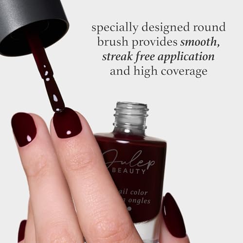 Julep Quick-Dry Gel Nail Polish, Long Lasting, Air Dry Formula, No UV/LED Lamp Needed, Vegan, Chip-Resistant - Express Espresso - Image 4