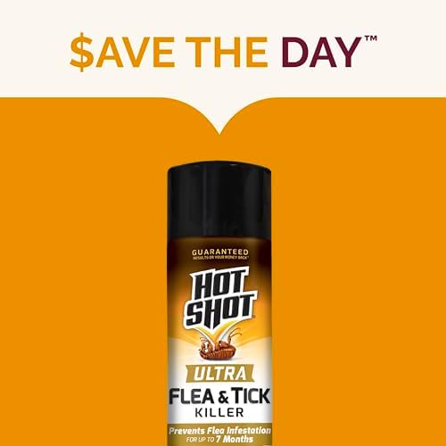 Hot Shot Ultra Flea & Tick Killer (Aerosol), Formula Kills Fleas, Flea Eggs and Flea Larvae, Ticks, Carpet Beetles and Dust Mites, 16 Ounces - Image 7
