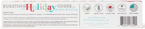 Dabble & Dollop Fizzy Cane Bath Bombs - Natural Droplets for Kids, 100% USA-Made, Paraben & Sulfate Free, Vegan, Gluten-Free, Tear-Free, Moisturizing & Fun (Set of 12) - Image 2