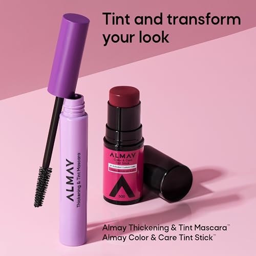 Almay Lip and Cheek Tint, Color & Care Tint Stick, Multi-Use Moisturizing Blush and Lip Color, Dewy Finish, 100 Natural Flush, 0.25 oz - Image 10
