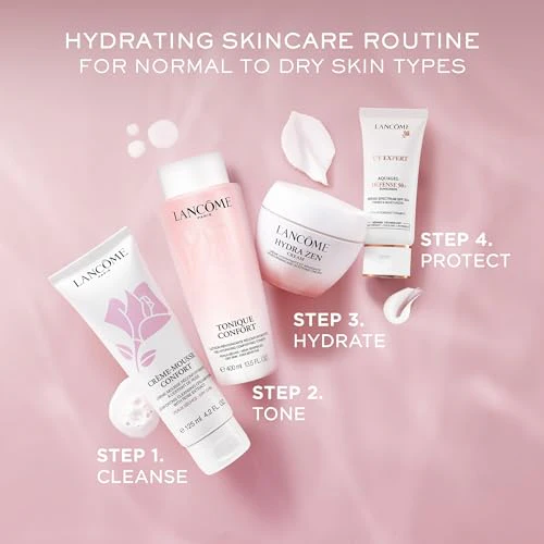 Lancôme Tonique Confort 24 Hr Hydrating Milky Toner- Face toner with Hyaluronic Acid, Acacia Honey, and Sweet Almond Oil for Visibly Softer, Smoother, Hydrated Skin - Image 7