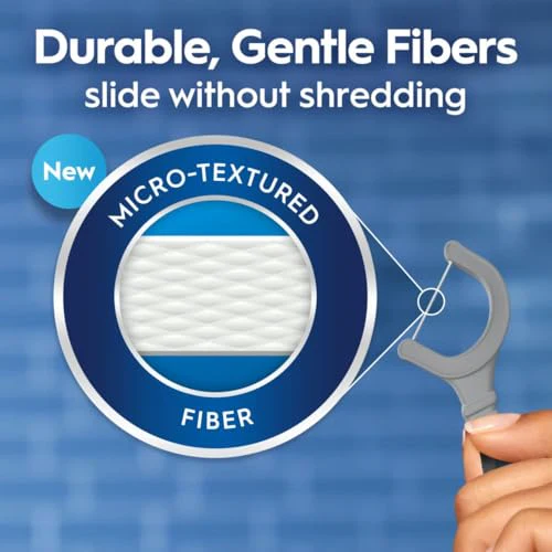Oral-B Glide Ultra Deep Clean Floss Picks, Removes Food and Plaque, Cool Mint Flavor, 75 Floss Picks, Pack of 3 - Image 3