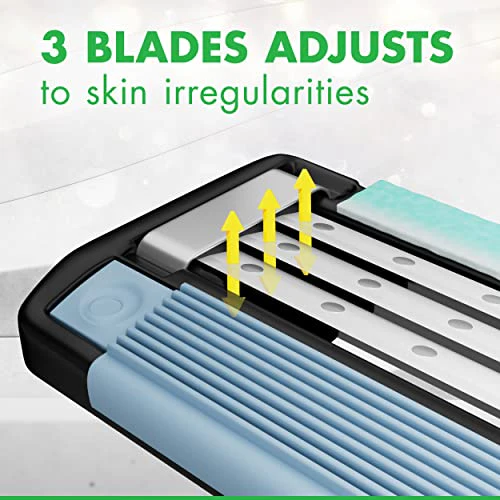Gillette Mach3 Sensitive Razors for Men, Men’s Disposable Razors, Pivoting Head for Close and Comfortable Shave, 7 Count - Image 4