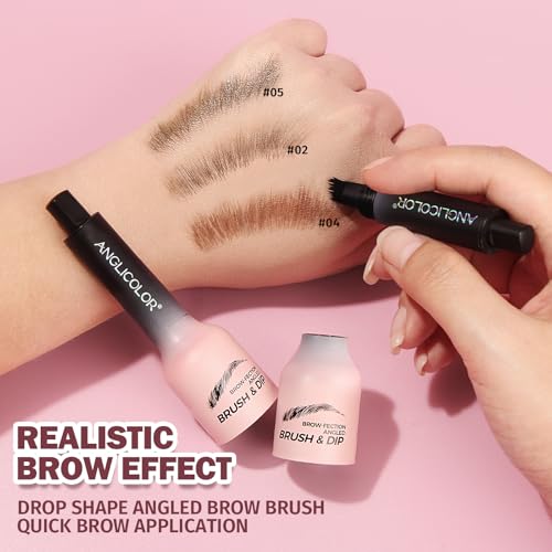 Upgraded Liquid Microblading Eyebrow Pen,Teardrop Angled Micro Eyebrow Brush To Microblading Eyebrow,Hair-Like Strokes,Natural Easy To Color Long Lasting Quick Drying (#02Taupe) - Image 6