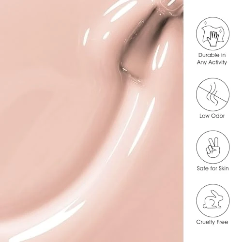 Beautpal Jelly Gel Polish Sheer Pink Crystal Transparent Milky White Nude Sheer Gel Nail Polish Kit for Salon Gel Manicure and Nail Art Collection Gift Set 8ML 6PCS - Image 5