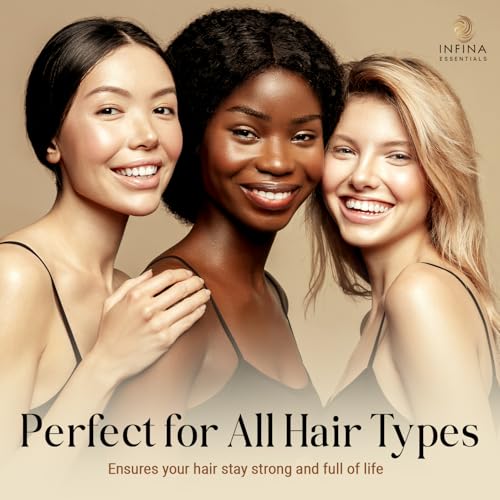 Batana Oil Shampoo with Biotin & Tea Tree Oil - Hair Growth & Thickening Shampoo for Men & Women - Sulfate Free, Promotes Hair Strength & Hydration, 16 fl oz - Image 7