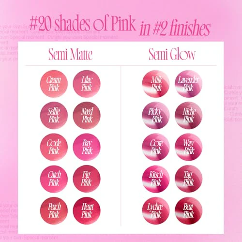 Pink Obsession Stay-Fit Lip Tint | G08 Tag Pink | Weightless & Layerable Tint for Smudge-proof, Long-lasting Wear | Soft Blur Finish or Vibrant Flush | 3.8g - Image 2