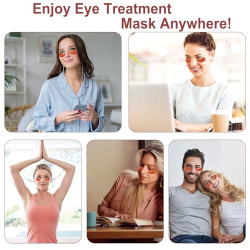 Eye Mask - 30 Pairs Caffeine Under Eye Patches Skin Care Products, Eye Masks Skincare for Dark Circles and Puffiness, Reduce Wrinkles, Eye Bags and Fine Lines, for Women and Man - Image 6