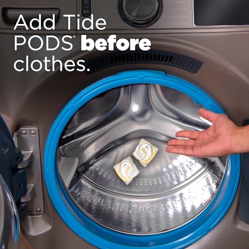 Tide PODS Free & Gentle Laundry Detergent Soap Pacs, 102 Count, Tide PODS Laundry Detergent, Laundry Detergent Pacs, Laundry PODS Detergent - Image 9