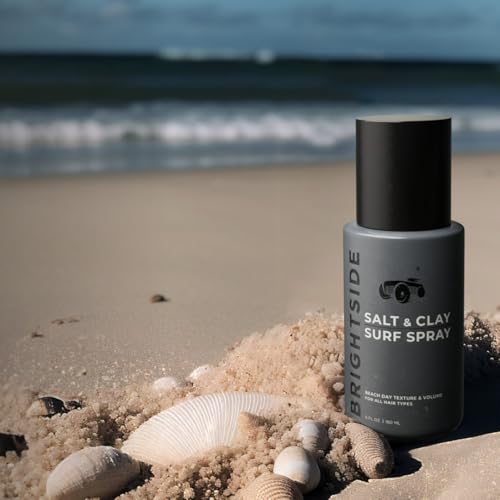 Salt & Clay Surf Spray - Hair Texturizing & Volumizing Spray - Salt & Clay, Silica, Witch Hazel, & Green Tea Blend - Beach Style Hair - For All Hair Types - Natural Ingredients (6oz) - Image 7