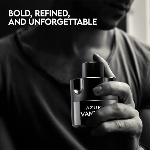 Men's Cologne Azure Vantage Eau De Toilette Body Spray Fragrance For Men- Daywear, Casual Daily Perfume Set with Suede Pouch- 3.4 Fl Oz Bottle- Ideal EDT Beauty Gift for Birthday, Anniversary - Image 6