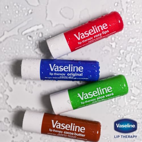 Vaseline Lip Therapy Cocoa Butter Lip Balm, 6 Pack - Image 6
