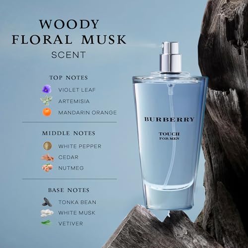 Broozy Collections - Men Cologne Set Bundle with 1 Full Size Burberry Touch Eau de Toilette (100 ml) and 2 Travel Size Mens Sample Cologne Bottles (10 ml) - Mens Cologne Gift Set, Men Gift Set Sampler - Image 3