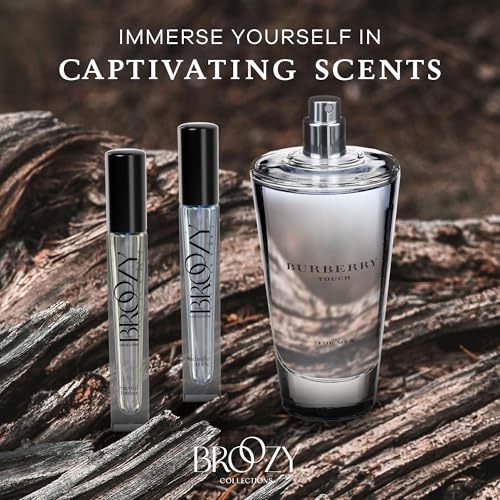 Broozy Collections - Men Cologne Set Bundle with 1 Full Size Burberry Touch Eau de Toilette (100 ml) and 2 Travel Size Mens Sample Cologne Bottles (10 ml) - Mens Cologne Gift Set, Men Gift Set Sampler - Image 6