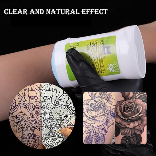 2PCS Tattoo Transfer Cream Gel, Safe and Long-Lasting Tattoo Balm for Body Art Makeup Professional Tattoo Transfer Soap Stencil Tattoo Supplies Accessories for Tattoo Artist (2PCS) - Image 3