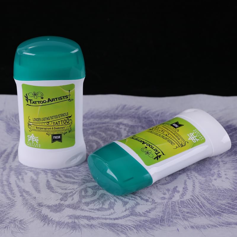 2PCS Tattoo Transfer Cream Gel, Safe and Long-Lasting Tattoo Balm for Body Art Makeup Professional Tattoo Transfer Soap Stencil Tattoo Supplies Accessories for Tattoo Artist (2PCS) - Image 9
