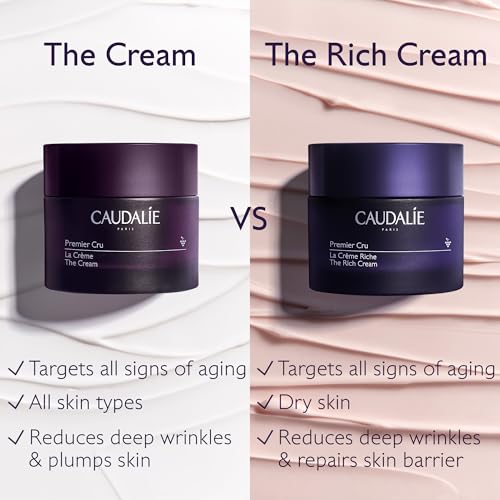 Caudalie Premier Cru Anti-Aging Cream Moisturizer, Refillable - 50 ml - Image 6