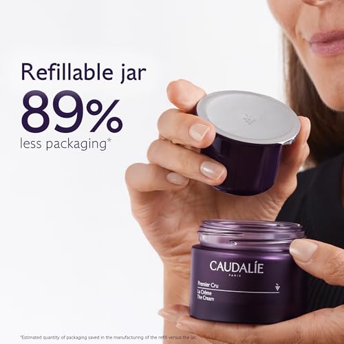 Caudalie Premier Cru Anti-Aging Cream Moisturizer, Refillable - 50 ml - Image 8