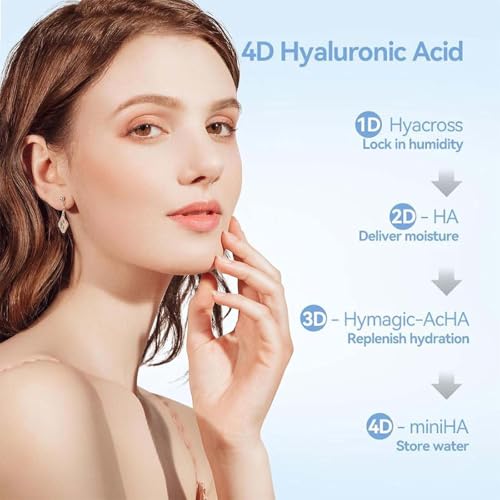 3% Hyaluronic Acid Serum Ultra-Hydrating Vials, Hyaluronic Acid Tubes, Wake Nature Perfection Hyaluronic Acid, 3% Hyaluronic Acid Serum for Face, Ultra Hydrating Serum (1 Box of 30) - Image 4